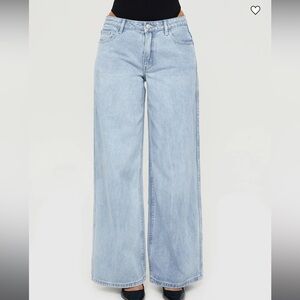 Princess Polly Ramos Low Rise Baggy Jeans